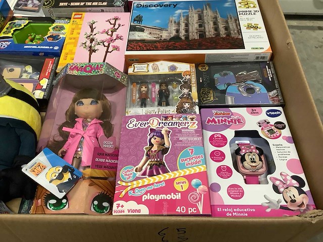 Speelgoed met o.a lego, playmobiel en vtech - 157 stuks - afbeelding 6 van  10