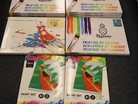 Speelgoed o.a. paint set - 9 stuks - afbeelding 1 van  7
