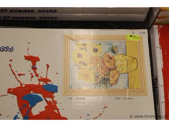 Speelgoed o.a. paint set - 9 stuks - afbeelding 3 van  7