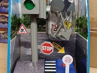 Speelgoed stoplicht met licht en geluid 1x - afbeelding 1 van  3