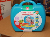 Speelkoffer groen 1 x - afbeelding 1 van  3