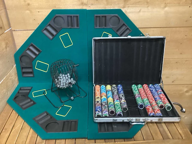 Speeltafel poker - afbeelding 1 van  4