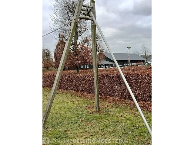 Speeltoestel nijha, kloek kabelbaan - afbeelding 5 van  6