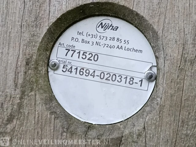 Speeltoestel nijha, kloek kabelbaan - afbeelding 6 van  6