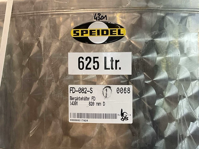 Speidel fd-082-s fermentatie tank (c) - afbeelding 7 van  7