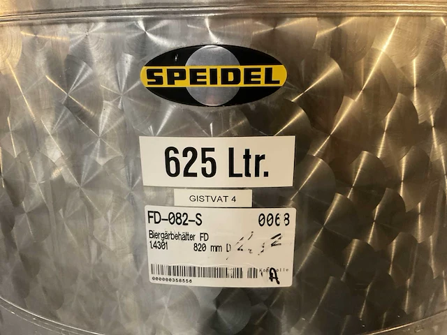 Speidel fd082s fermentatietank (c) - afbeelding 4 van  4