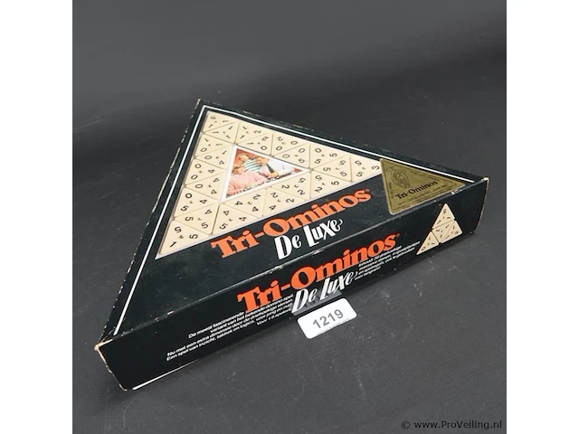 Spel tri-ominos de luxe - afbeelding 1 van  5