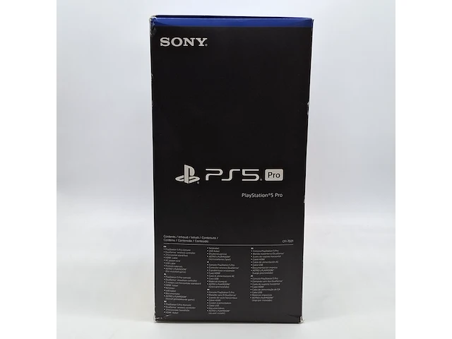 Spelcomputer sony, playstation 5 pro cfi-7021 - afbeelding 3 van  7