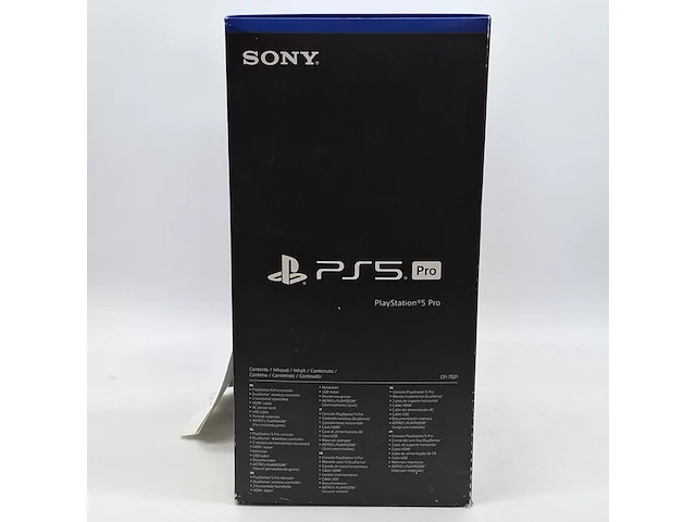 Spelcomputer sony, playstation 5 pro cfi-7021 - afbeelding 3 van  7