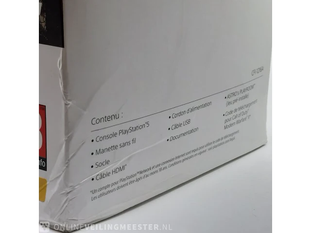 Spelconsole sony, playstation 5 cfi-1216a - afbeelding 1 van  11