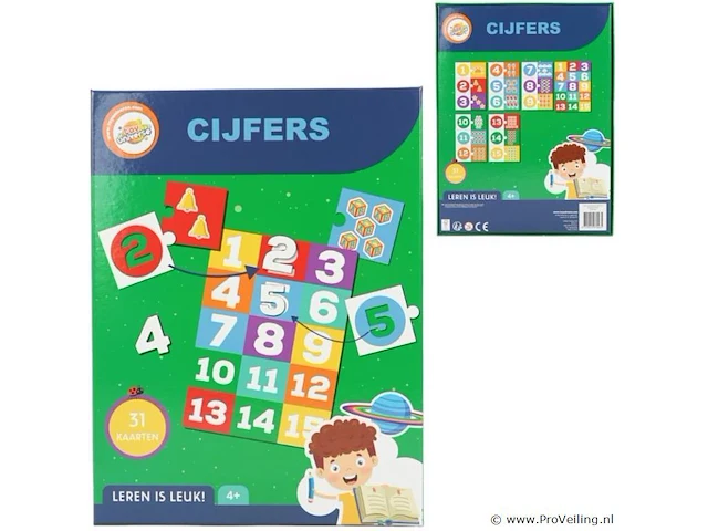 Spelend leren cijfers en getallen - afbeelding 1 van  1