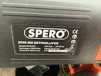 Spero sphs355 steenzaagmachine - afbeelding 11 van  11