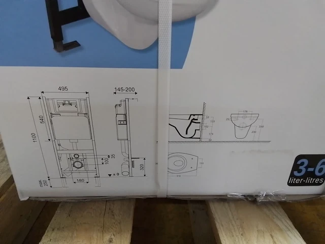 Sphinx - inbouwreservoirset - toilet - afbeelding 4 van  6