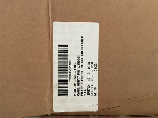 Spicer intake air cleaner filter (92x) - afbeelding 3 van  4