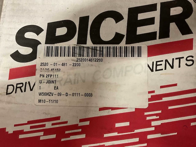 Spicer u-joint kit (5x) - afbeelding 3 van  3