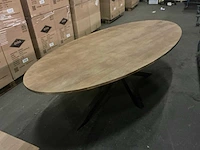 Spider ovaal eetkamertafel - afbeelding 4 van  5