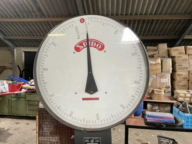 Spido s04130s weegschaal “1000 kg” - afbeelding 1 van  6