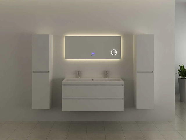 Spiegel - vonato - forzara - met led verlichting - afbeelding 1 van  6
