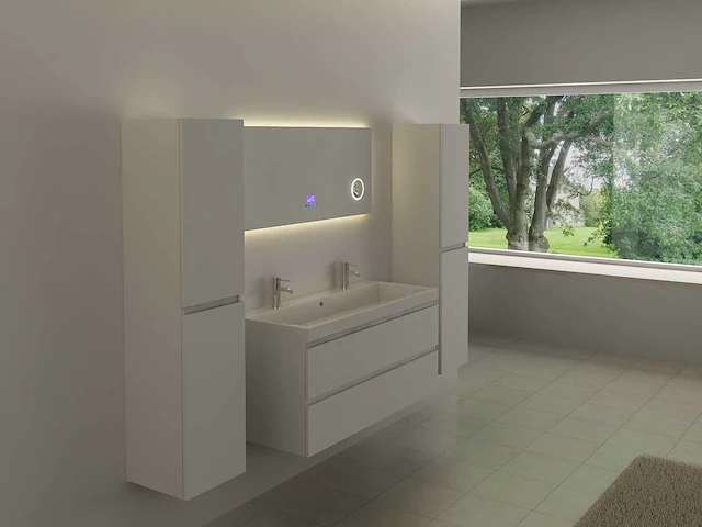 Spiegel - vonato - forzara - met led verlichting - afbeelding 3 van  6