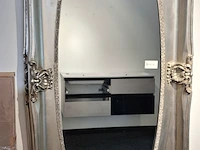 Spiegel barok oud zilver - afbeelding 1 van  3