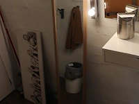 Spiegel in lijst afm. 35 x 155 cm. - afbeelding 2 van  2