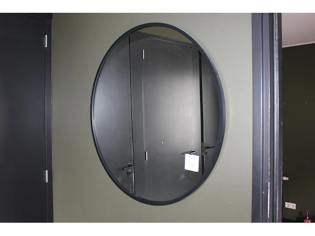 Spiegel met doorsnede 94 cm. - afbeelding 2 van  2