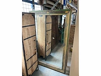 Spiegel met houten lijst - afbeelding 2 van  3