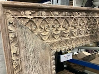 Spiegel met houten lijst - afbeelding 2 van  3
