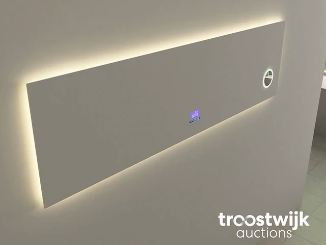Spiegel met led verlichting & bluetooth - 180 cm - afbeelding 2 van  3