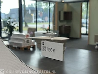 Spiegel met ledverlchting - rond zilver - afbeelding 3 van  3