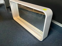 Spiegel met ombouw en verlichting 118x58x14 cm - afbeelding 2 van  5