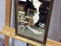 Spiegel met voorstelling - afbeelding 1 van  2