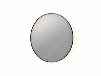 Spiegel rond (80 ø cm) met led verlichting rondom - afbeelding 1 van  3