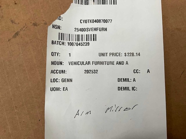 Spiegelarm voor volvo rechts - afbeelding 4 van  4