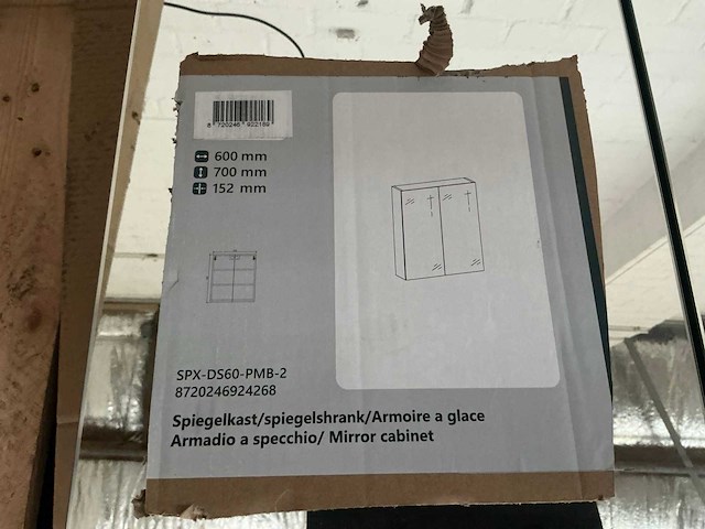 Spiegelkast 60cm - afbeelding 4 van  4