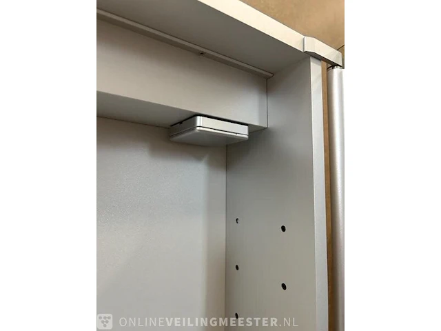 Spiegelkast alu 100cm - dubbelzijdig gespiegeld korver, spiegelkast, alu - afbeelding 3 van  5