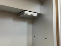 Spiegelkast alu 100cm - dubbelzijdig gespiegeld korver, spiegelkast, alu - afbeelding 3 van  5
