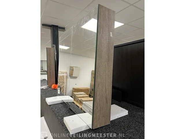Spiegelkast hr, zilver eiken - afbeelding 4 van  6