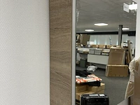 Spiegelkast incl verlichting hr, zilver eiken - afbeelding 4 van  6
