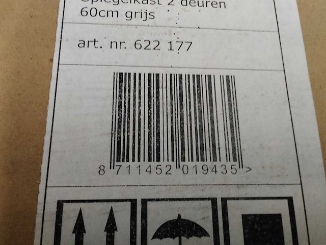 Spiegelkast met 2 deuren - afbeelding 3 van  4