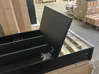 Spiegelkast painted matt black 140 cm (2x) - afbeelding 6 van  7