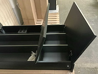 Spiegelkast painted matt black 140 cm (2x) - afbeelding 7 van  7