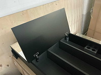 Spiegelkast painted matt black 140 cm - afbeelding 5 van  7