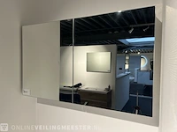 Spiegelkast, wit glans