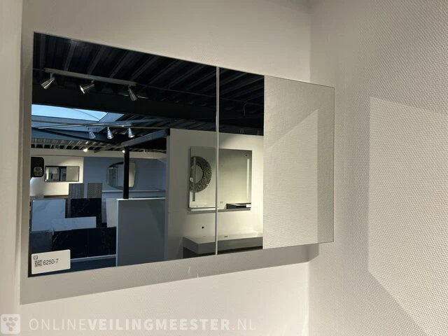Spiegelkast, wit glans - afbeelding 2 van  3