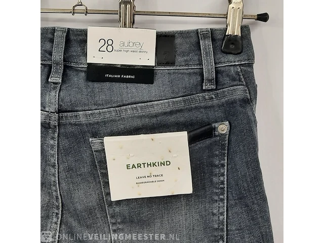 Spijkerbroek, maat 28 7 for all mankind, aubrey - afbeelding 6 van  7