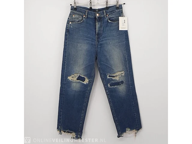 Spijkerbroek, maat 28 7 for all mankind, aubrey - afbeelding 1 van  8