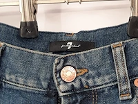 Spijkerbroek, maat 28 7 for all mankind, aubrey - afbeelding 6 van  8