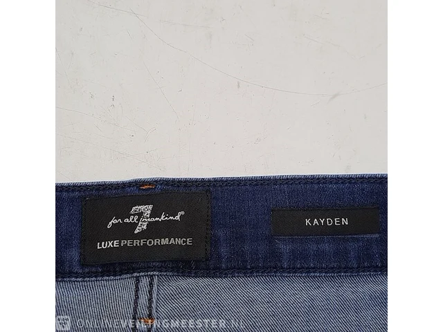 Spijkerbroek, maat 32 7 for all mankind, kayden - afbeelding 6 van  7