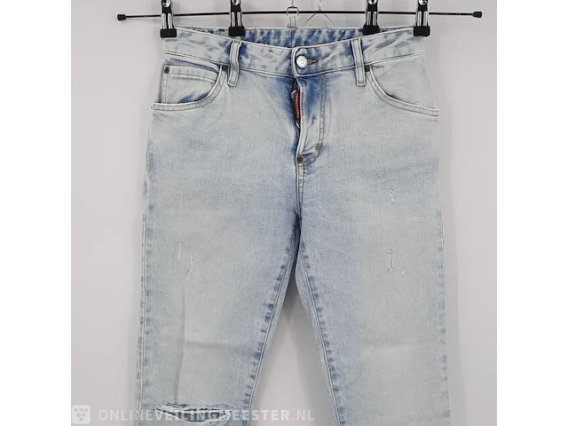 Spijkerbroek, maat 42 dsquared2, cool girl cropped jean - afbeelding 2 van  8